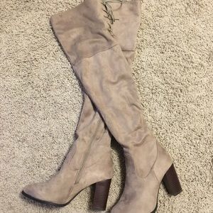 NWOT Over the knee boots!